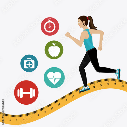 Healthy lifestyle design.