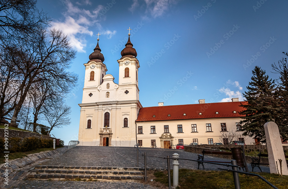 Benedictine Abbey in Tihany peninsula, Hungary