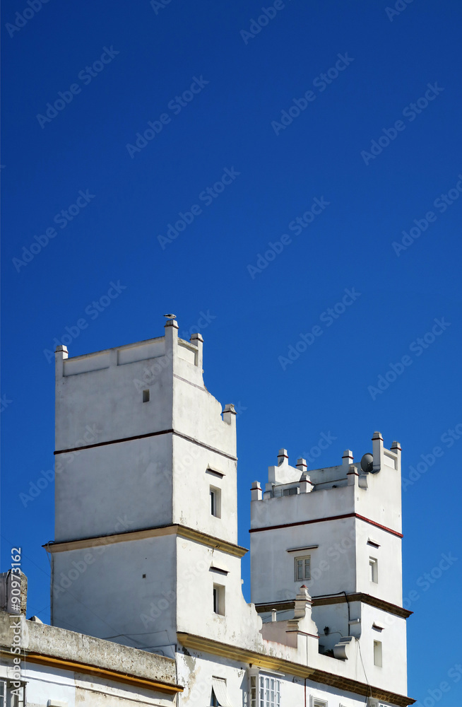 Torres vigías de Cádiz