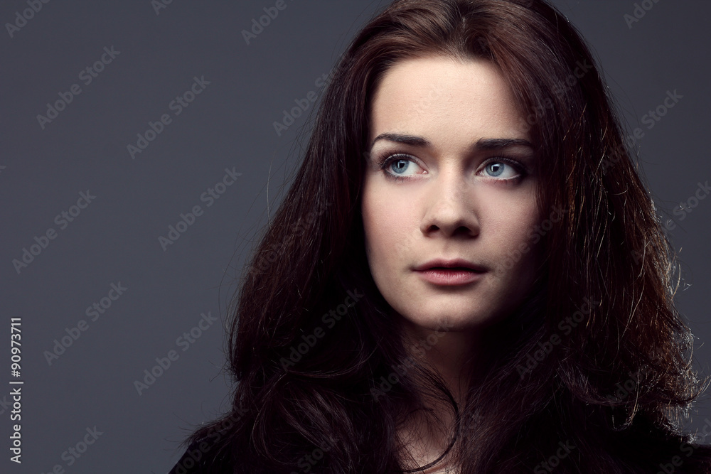 Fototapeta premium Brunette young woman