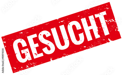 Gesucht Stempel rot