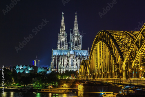 view of Cologne Cathedral  Germany