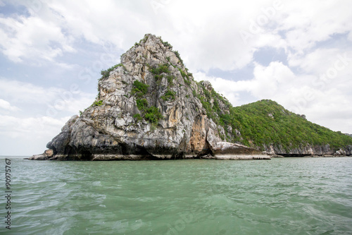 Laem Sala Beach Pran Buri in thailand