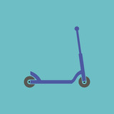 icon of child scooter