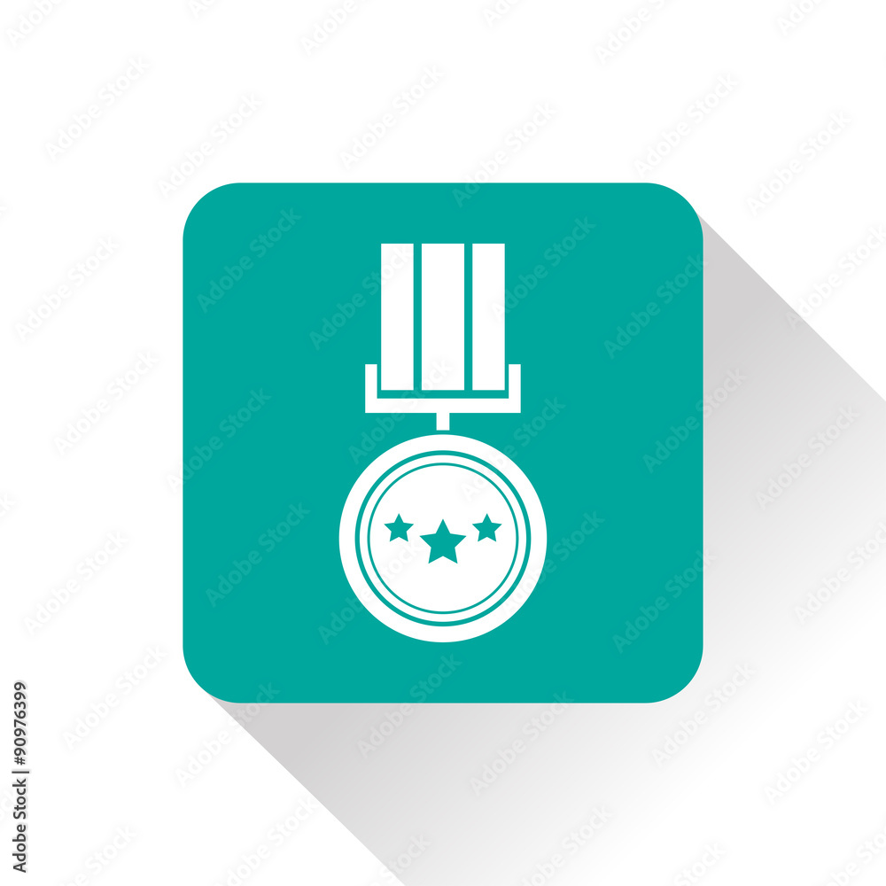 Award Icon on White Background Award Icon on White Background