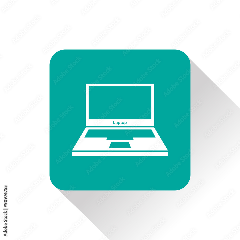 Computer web icon, vector design Computer web icon, vector design