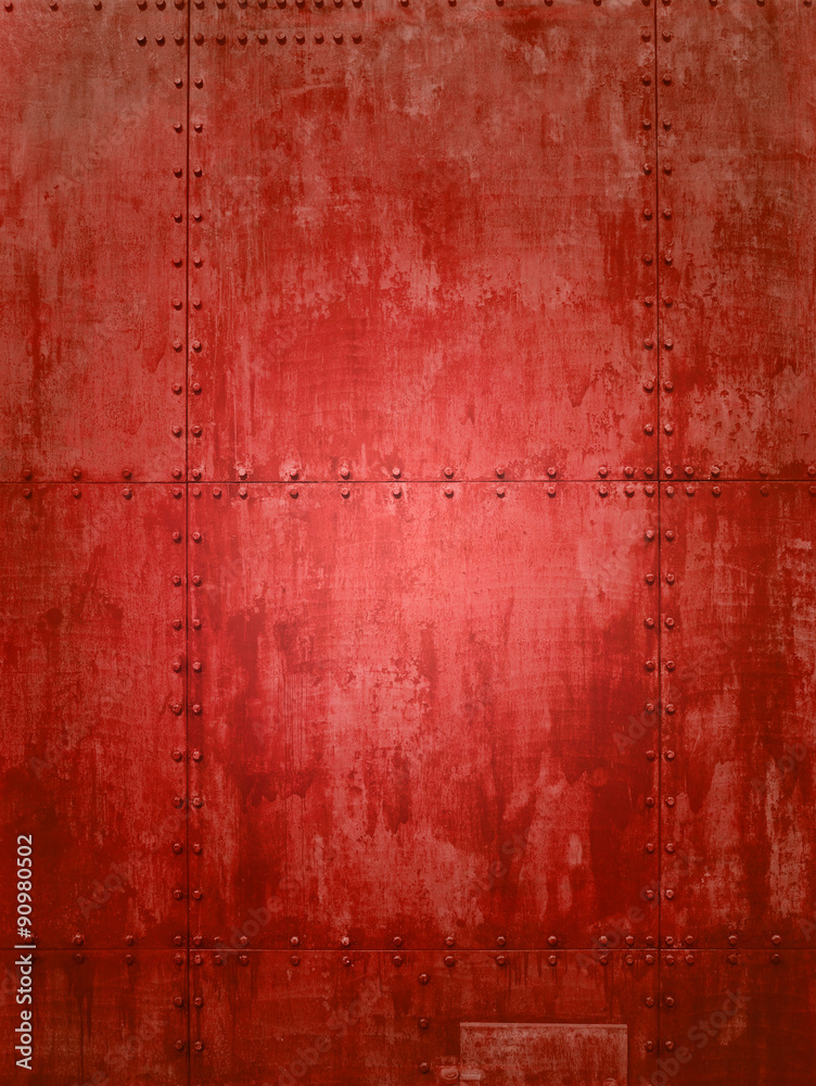Obraz premium Red ship texture