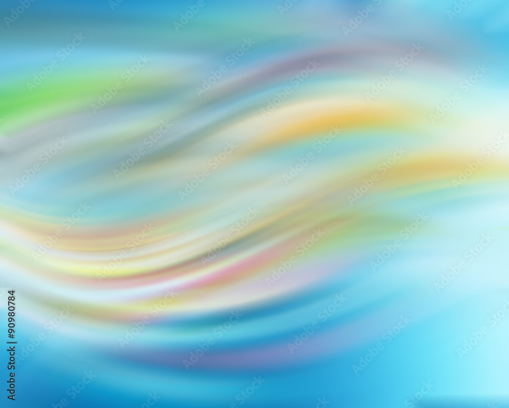 Abstract background rich colors, beautiful, soft blurred colored rainbow