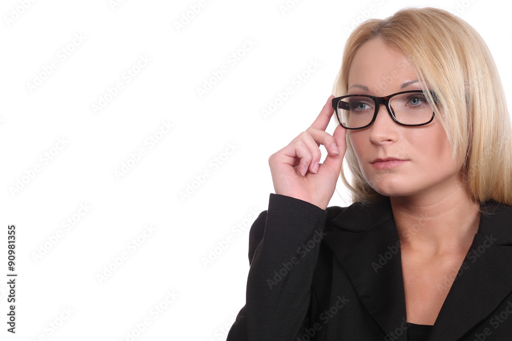  Woman Wearing Glasses