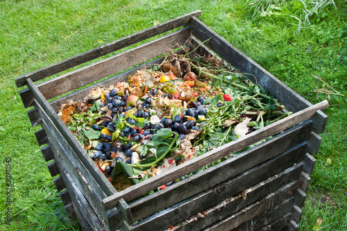Obraz na płótnie Compost bin