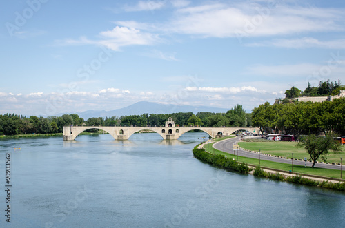 Pont Saint Benezet in Avignon, France