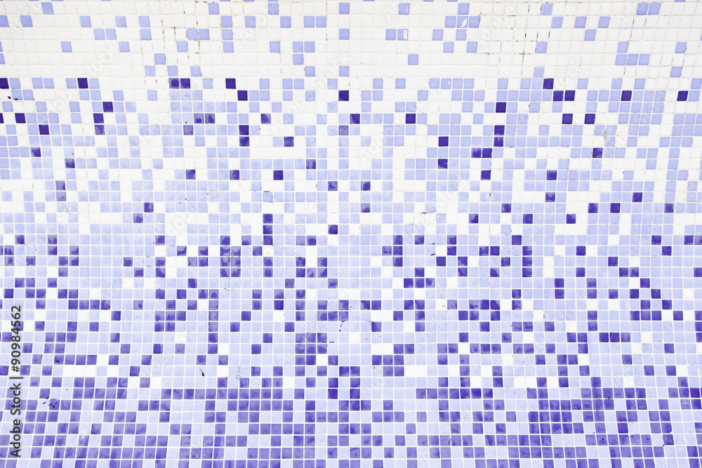 Fototapeta premium Blue mosaic