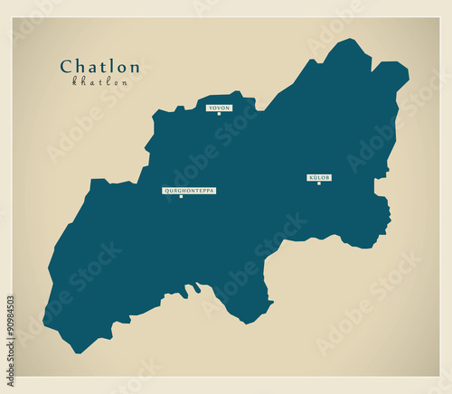 Modern Map - Chatlon TJ
