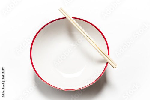 bowl and chopsticks