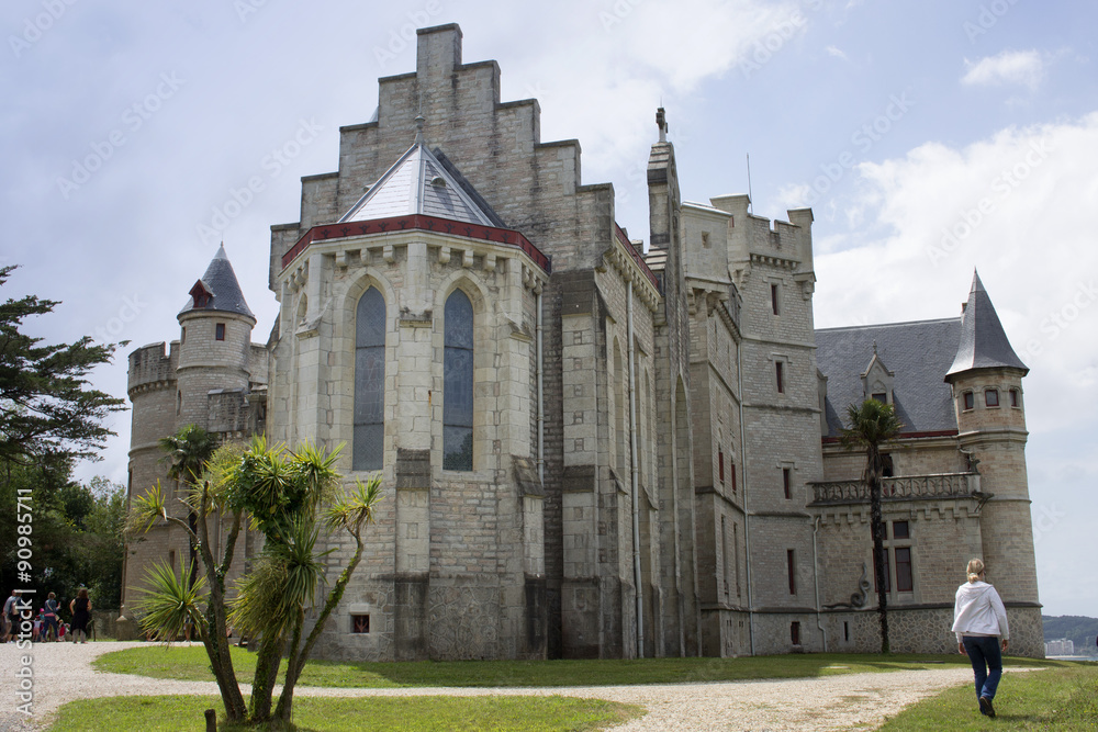 Château d'Abbadia, Hendaye, Pays basque, Pyrénées Atlantiques, Aquitaine, France 13