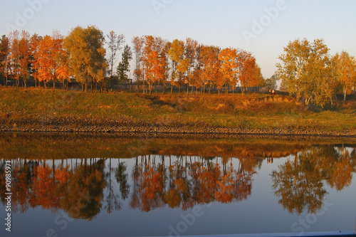 Herbstliches Wolga-Ufer