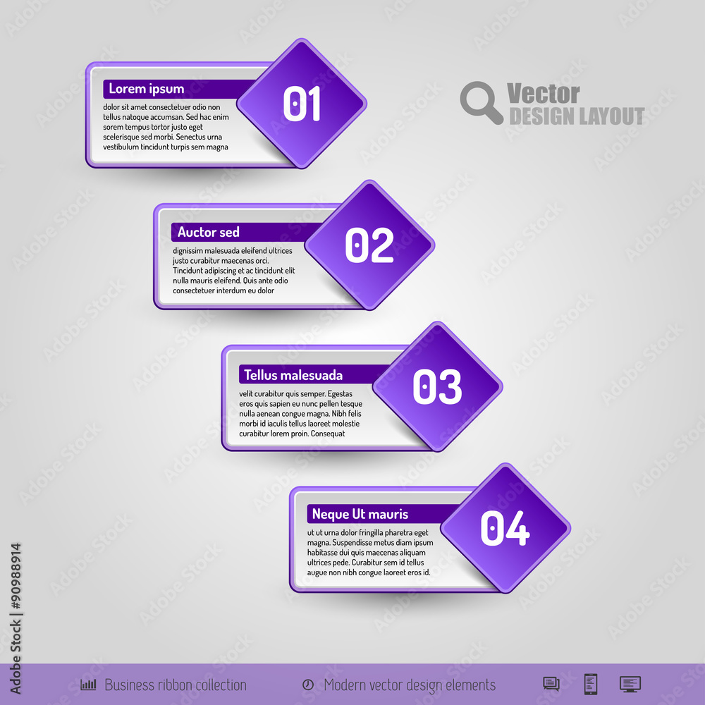 Vector Business Stickers Vector Business Stickers