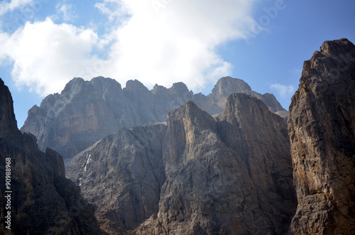 Gardena Pass dolomiti unesco