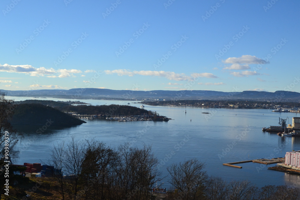 Fototapeta premium Oslo fjord - Oslo, Norway