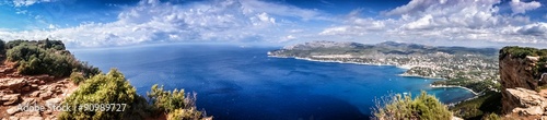 Stunning gulf of Cassis view Provence France