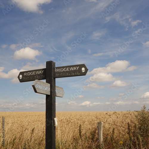 Ridgeway Path Sign photo
