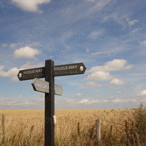 Ridgeway Path Sign photo