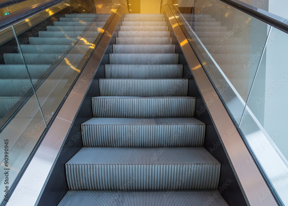 escalators stairway inside modern office building escalators stairway inside modern office building