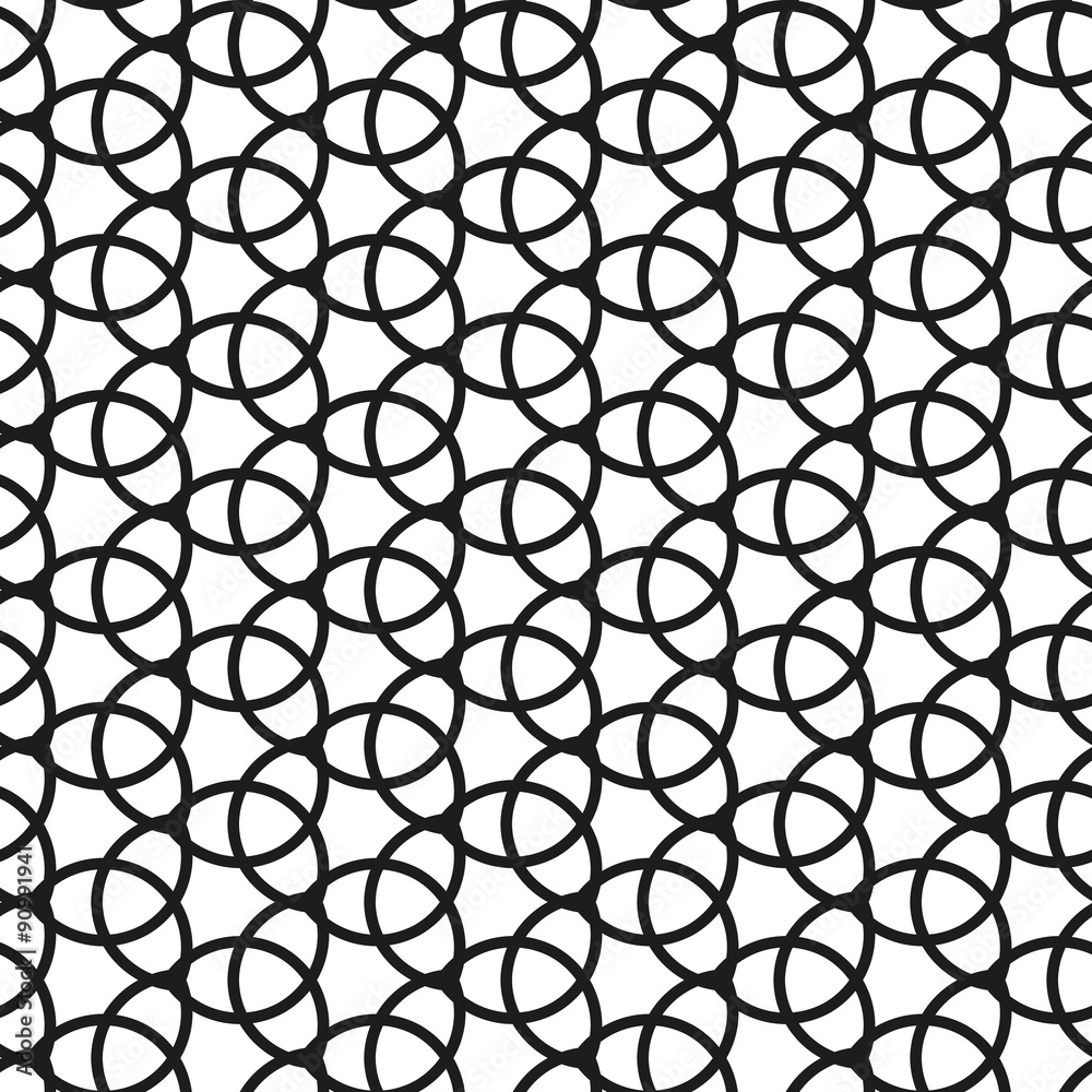 Fototapeta premium Geometric Seamless Vector Pattern