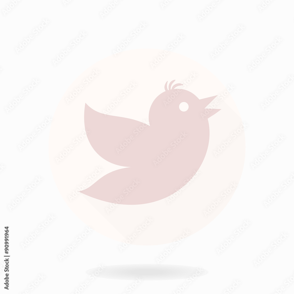 Flying Bird Vector Flat Icon Flying Bird Vector Flat Icon