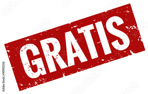 Grunge Stempel rot gratis vektor 