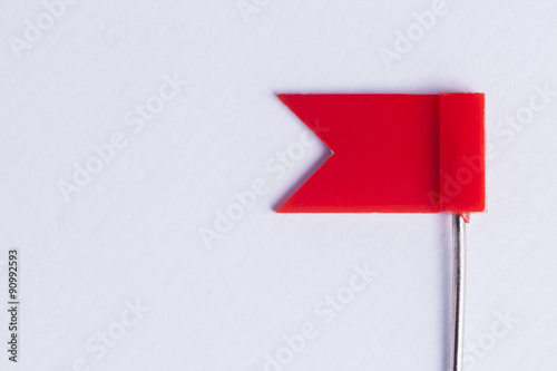 Red Flag Push Pin