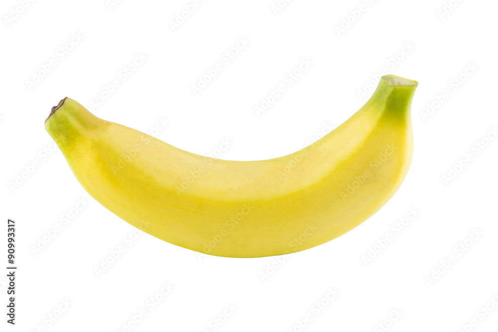 Banana on White Background Banana on White Background
