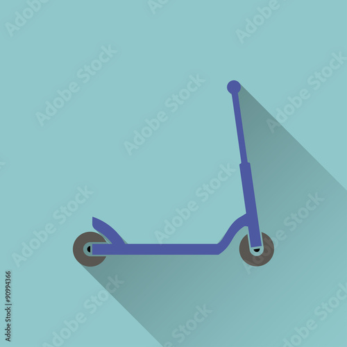 icon of child scooter