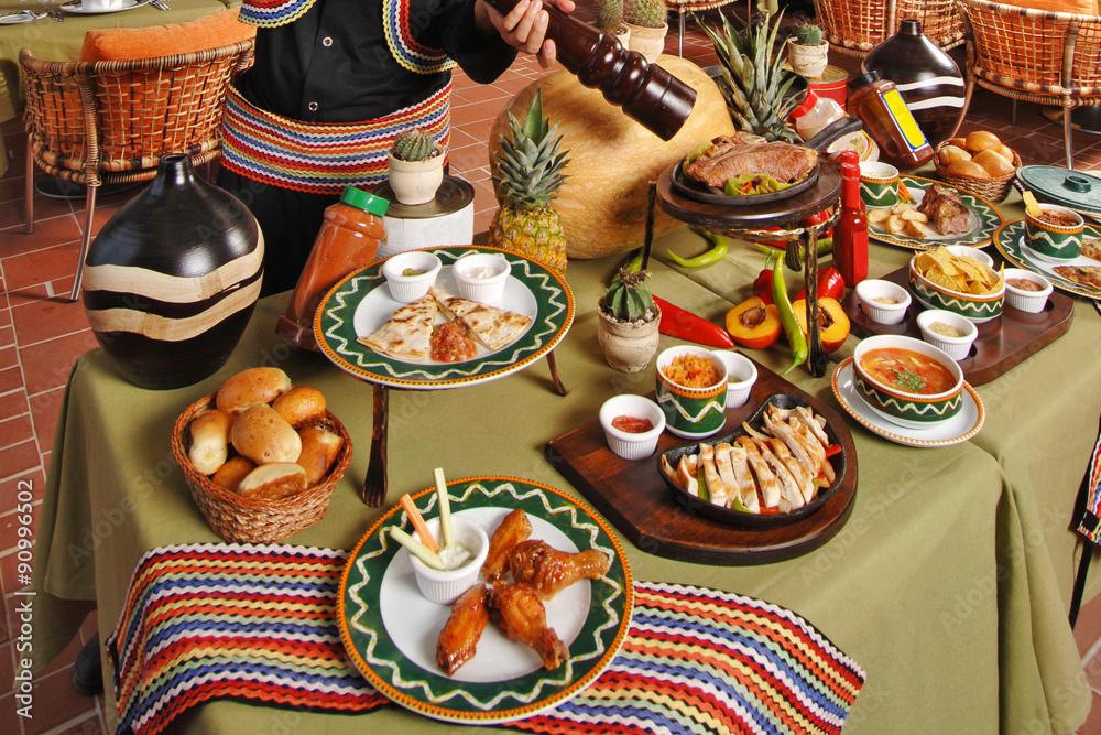 Fototapeta premium Mexican food