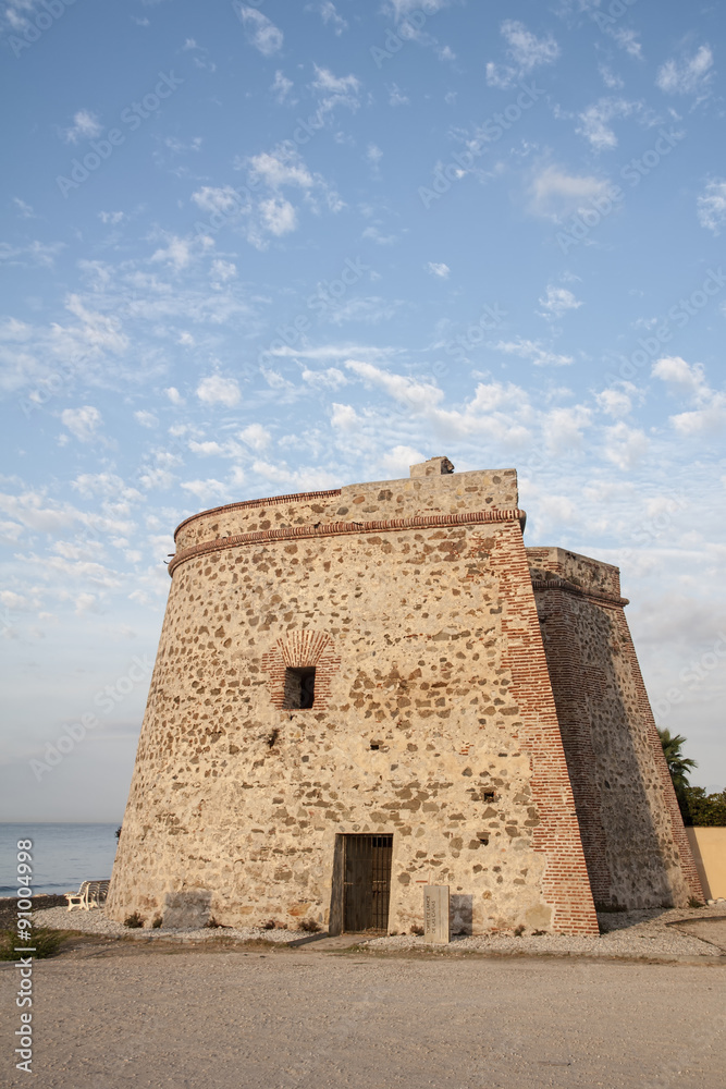 Antigua torre vigía llamada de los Lances, Marbella Antigua torre vigía llamada de los Lances, Marbella