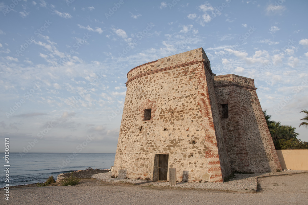 Antigua torre vigía llamada de los Lances, Marbella Antigua torre vigía llamada de los Lances, Marbella