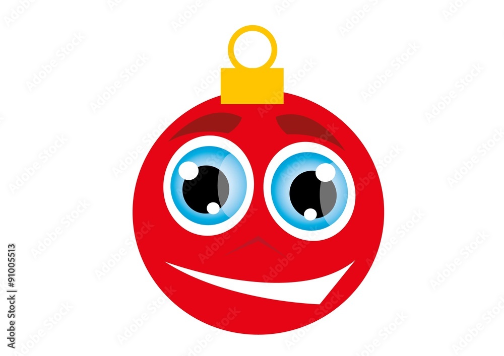 Obraz premium Bombki,Mikołaj