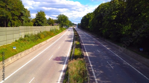 Autobahn im Zeitraffer. 01