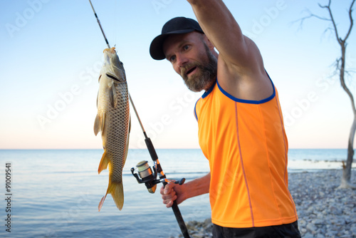 Man caught carp