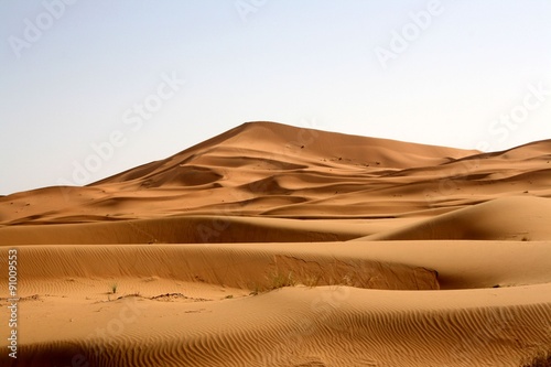 Maroc, Sahara, les dunes