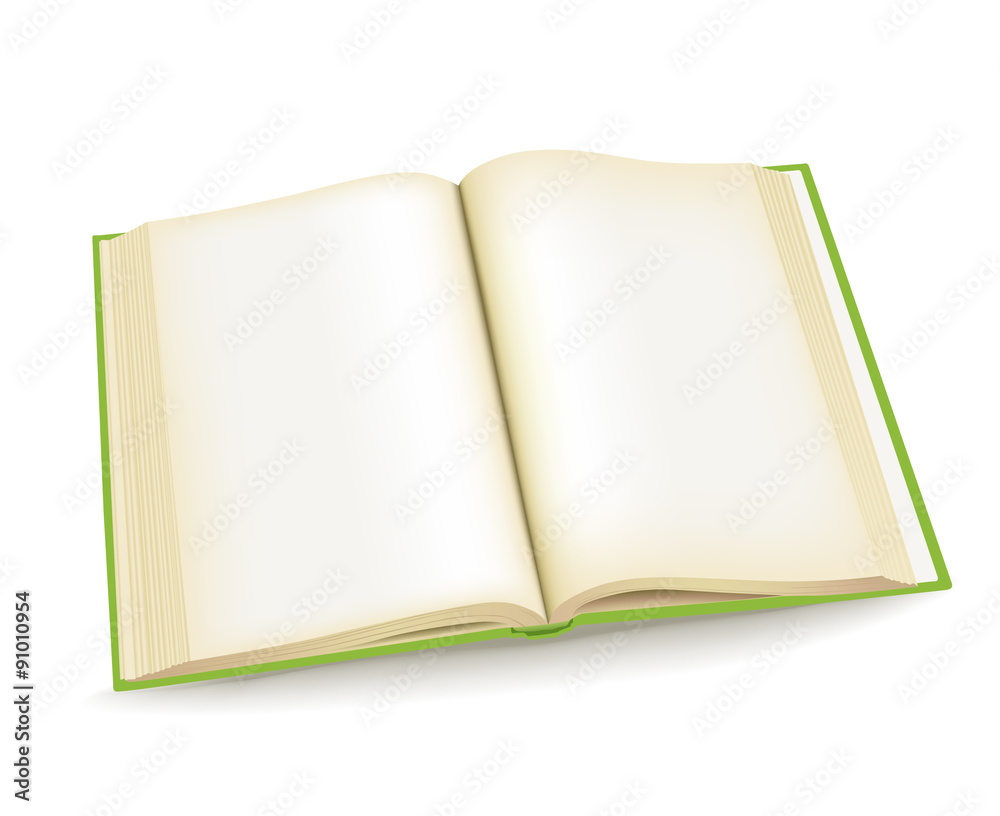 Open green book