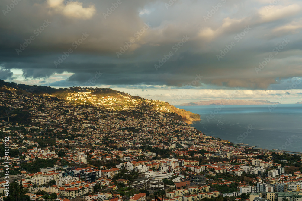 View over Funchal, Madeira