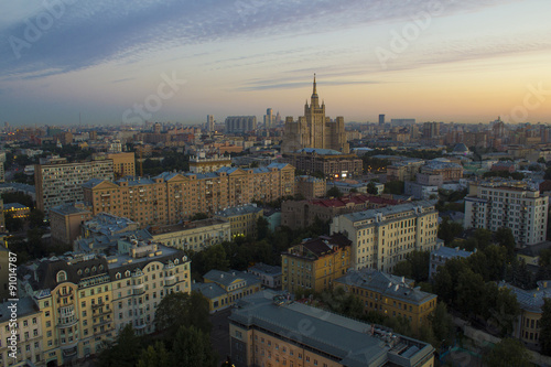 Landscape Moscow city, Moscow, Russia © maxim4e4ek