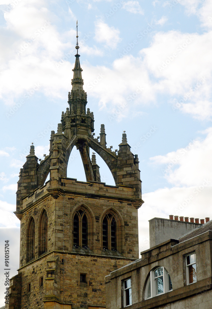 Tower of St Leonard's in the Fields church, Perth, Scotland