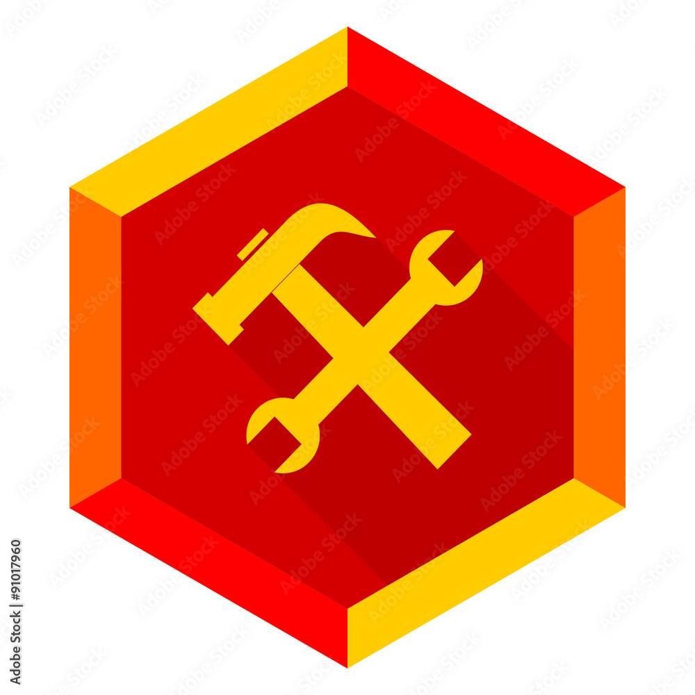 Obraz premium tool flat design modern icon