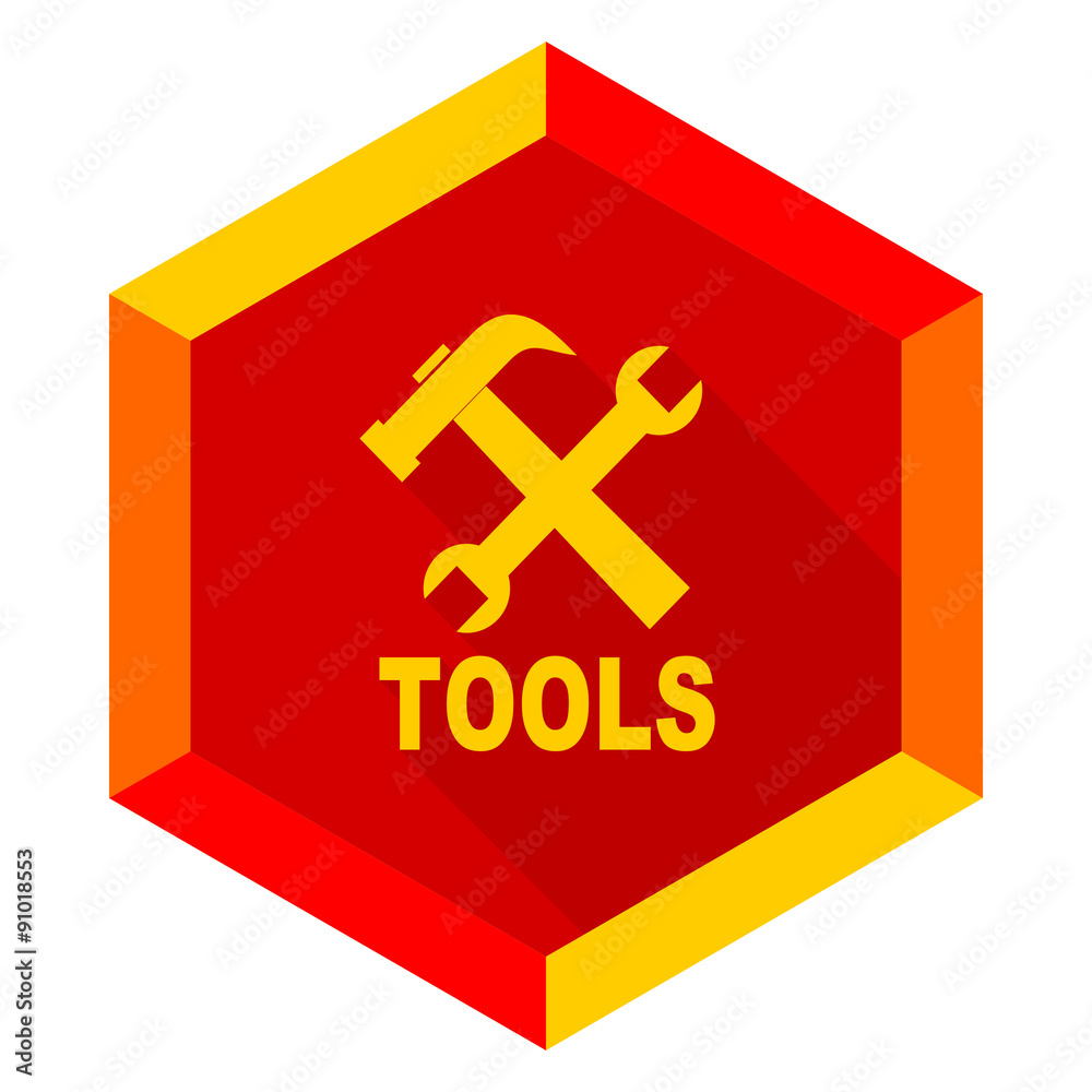 Obraz premium tools flat design modern icon