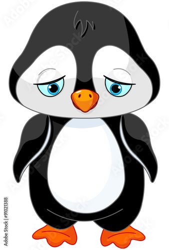 Fotografija Sad Penguin