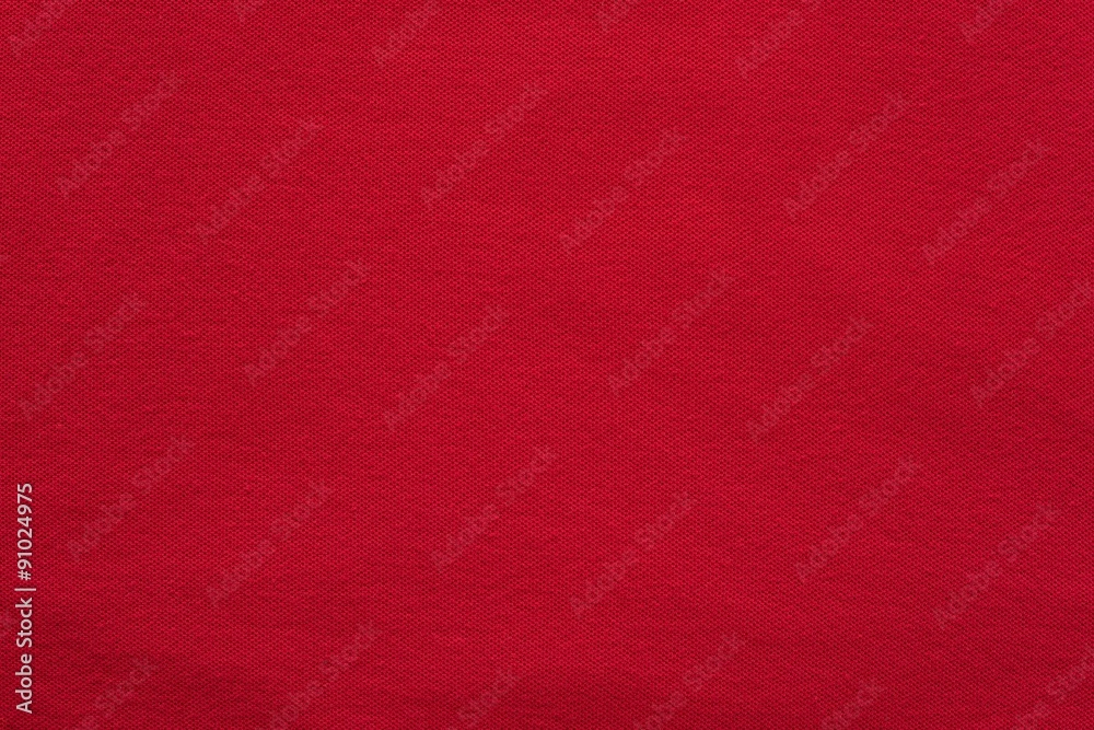 texture knitted fabric of dark scarlet color - obrazy, fototapety, plakaty 