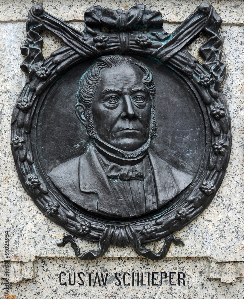 Gustav Schlieper Medaillon, Wuppertal Gustav Schlieper Medaillon, Wuppertal