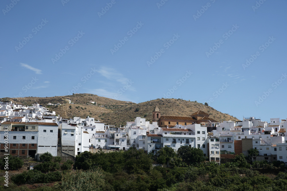 Obraz premium Municipio de Torrox en la provincia de Málaga